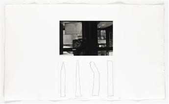 LEE FRIEDLANDER (1934- )/JIM DINE (1935- ) A selection of 8 plates from the portfolio Photographs & Etchings.